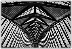 Gare Saint Exupéry. Lyon. Architecture