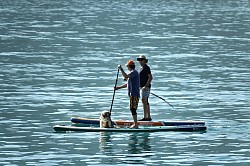 Ca passe sur un paddle